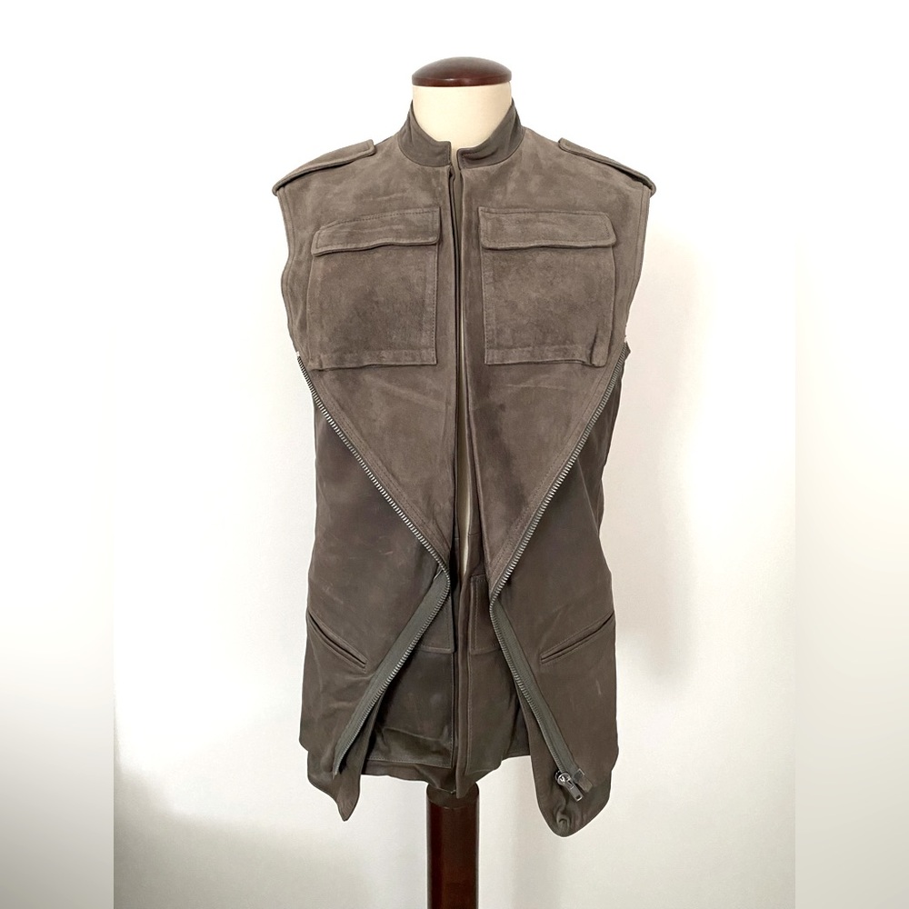 Authentic Haider Ackermann leather vest